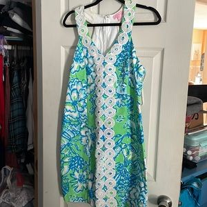 Blue and Green Lilly Pulitzer Dress
